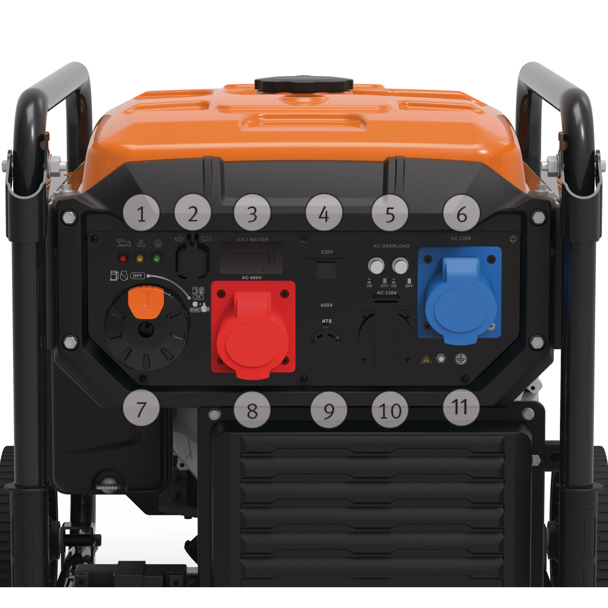 Unicraft Inverter-Stromerzeuger PG-I 85 TE HC Produktbild img6 L