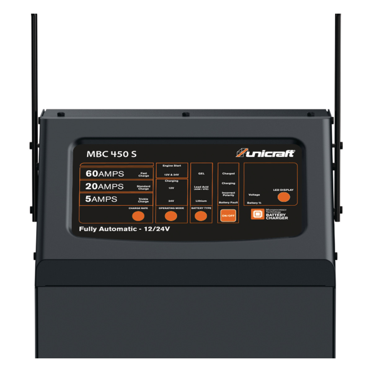 Unicraft Batterielade-/startgerät MBC 450 S Produktbild img2 L