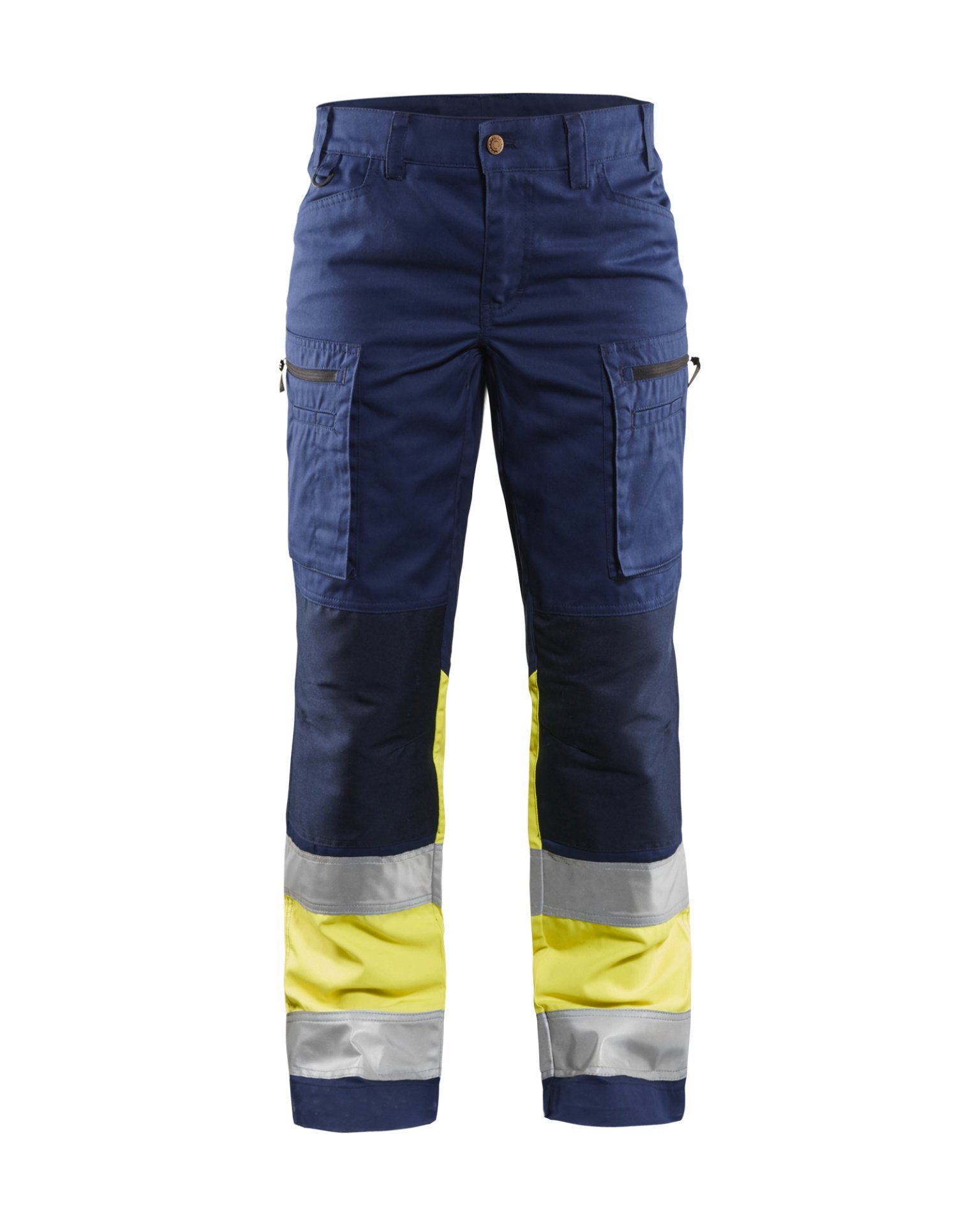 Damen High Vis Arbeitshose mit Stretch Produktbild img1 L
