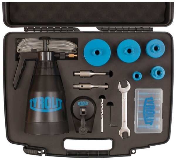 Tyrolit WDT und DDT Fliesenbohrset XL PREMIUM Keramikfliesen 14x35xSET Produktbild img1 L