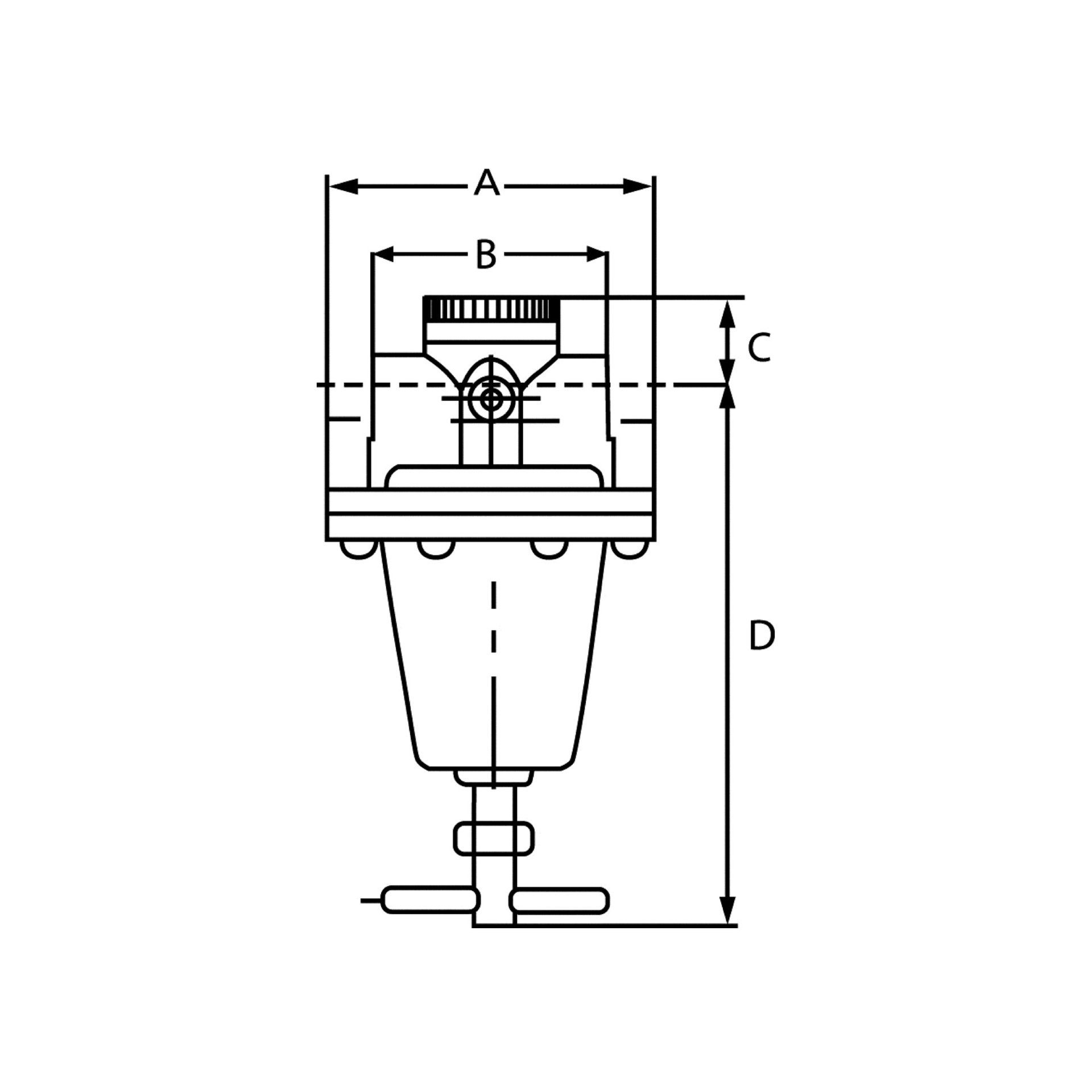 RIEGLER Konstant-Druckregler inkl. Manometer, BG 3, G 3/4, 0,5 - 6 bar Produktbild img2 L
