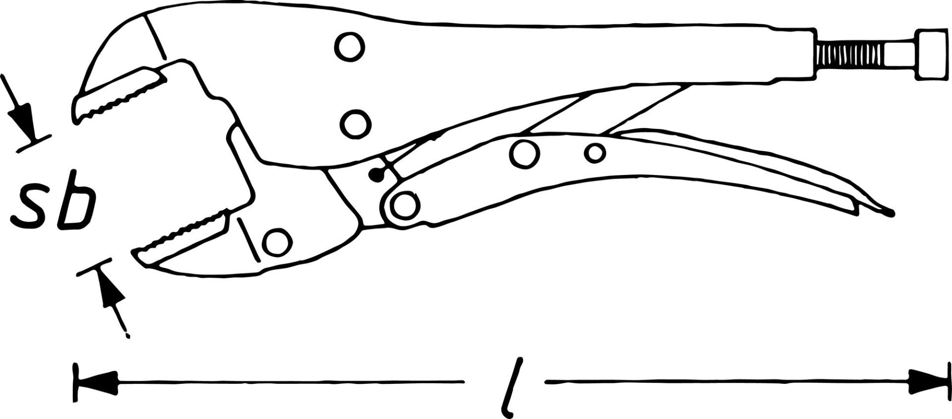 HAZET Gripzange ∙ selbsteinstellend 755-6A ∙ Länge: 161 mm Produktbild img8 L
