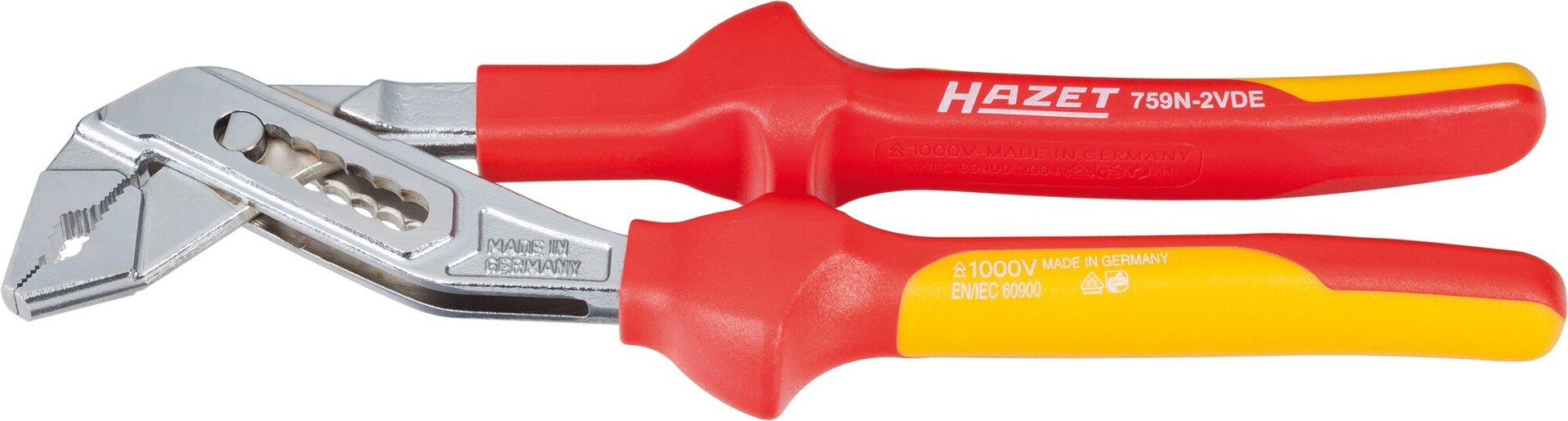 HAZET Universalzange ∙ schutzisoliert 759N-2VDE ∙ Spannbereich: 30 mm Produktbild img1 L