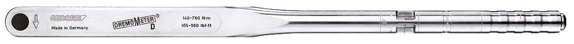8568-10 Drehmomentschlüssel DREMOMETER DL 155-760 Nm Produktbild img2 L