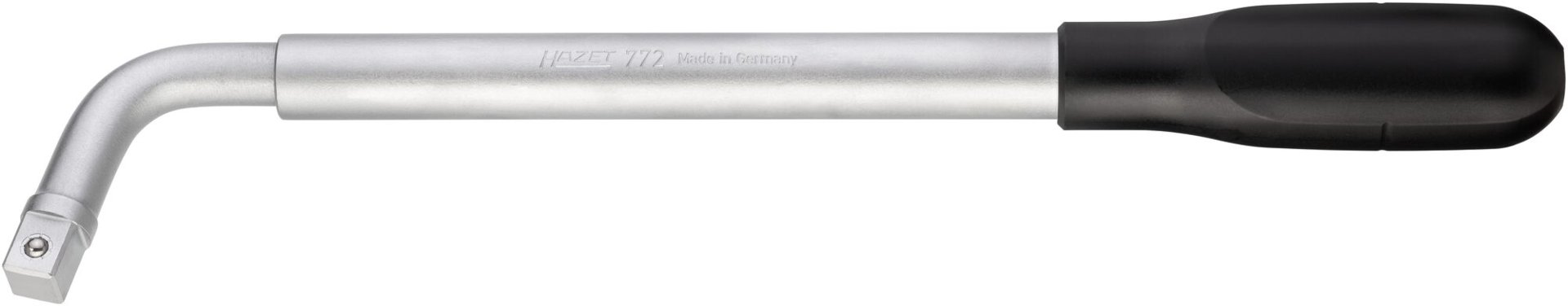 HAZET Ausziehbarer Radmutternschlüssel 772 ∙ 1/2 Zoll (12,5 mm) Vierkant massiv ∙ 535 mm Produktbild img1 L