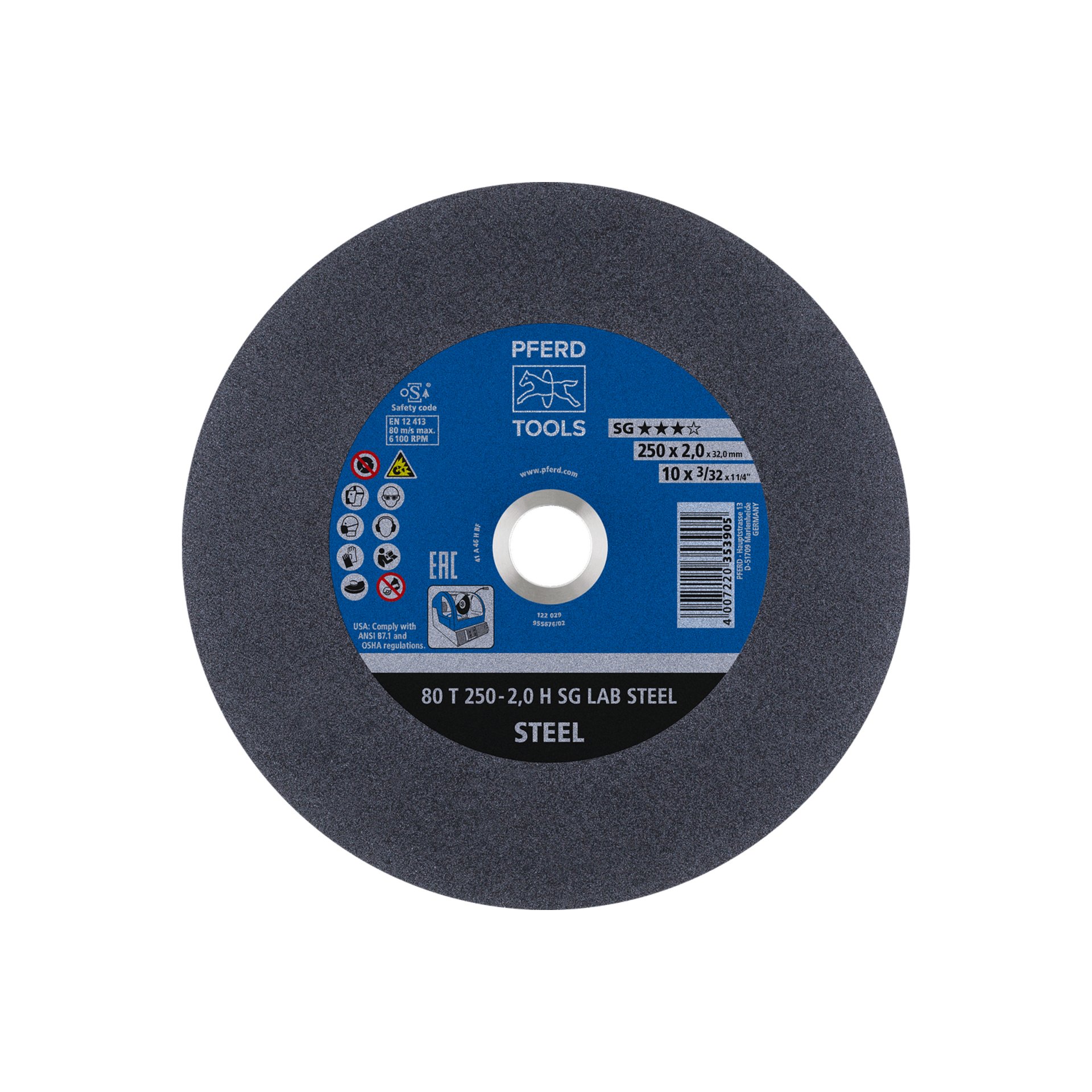 PFERD TOOLS Labor-Trennscheiben SG LAB STEEL ★★★☆ Produktbild img1 L