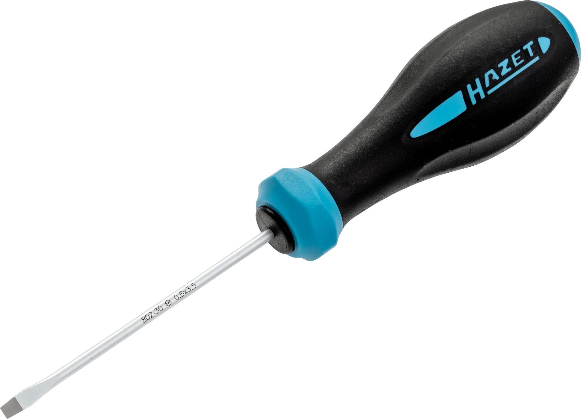 HAZET Schraubendreher HEXAnamic® 802-30 ∙ Schlitz Profil ∙ SW 0,6 x 3,5 mm Produktbild img1 L