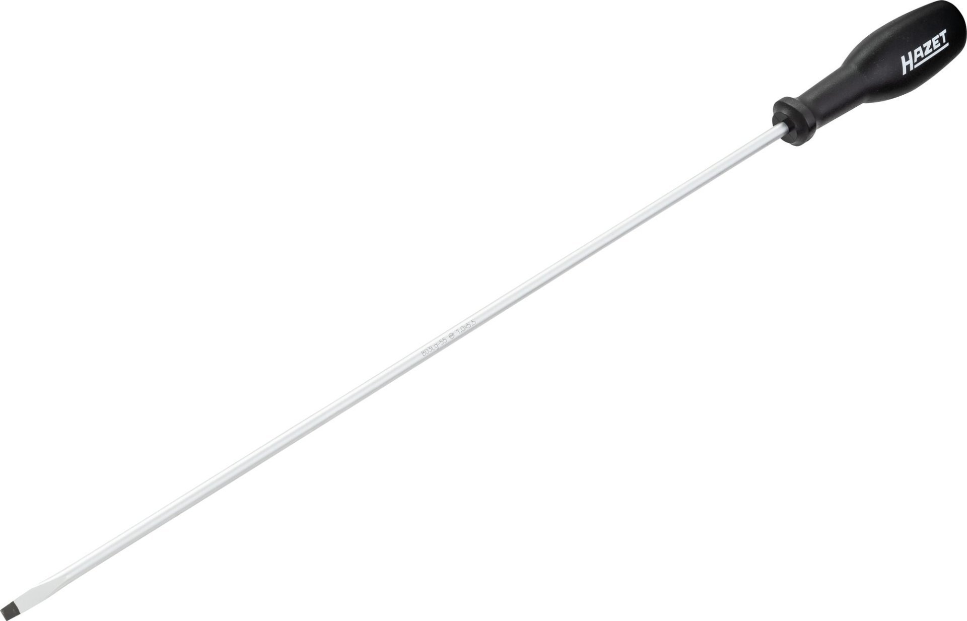 HAZET HAZET Schraubendreher 803LG-55 ∙ Schlitz Profil ∙ SW 1 x 5,5 mm Produktbild img1 L
