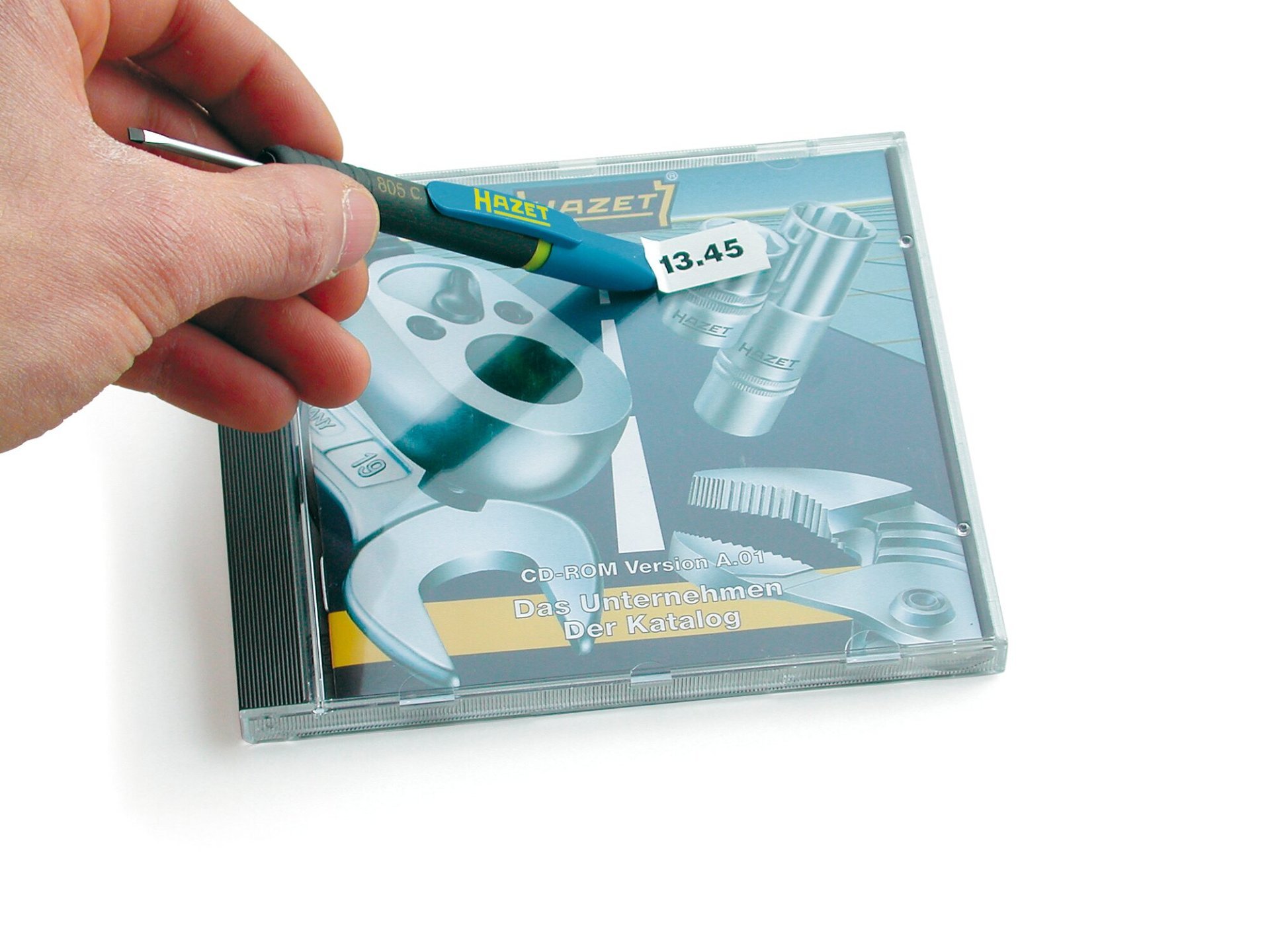 HAZET Clip-Schraubendreher 805C-25 ∙ Schlitz Profil ∙ SW 0,4 x 2,5 mm Produktbild img5 L