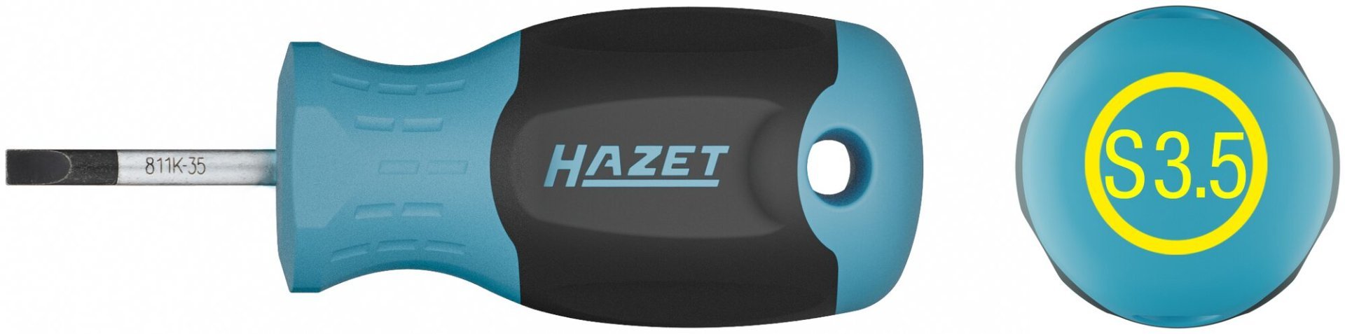 HAZET Schraubendreher 811K-35 ∙ Schlitz Profil ∙ SW 0,6 x 3,5 mm Produktbild img10 L