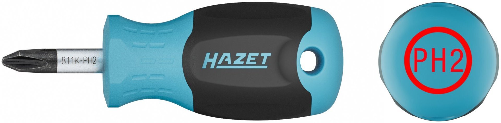 HAZET Schraubendreher 811K-PH2 ∙ Kreuzschlitz Profil PH ∙ SW PH2 Produktbild img10 L
