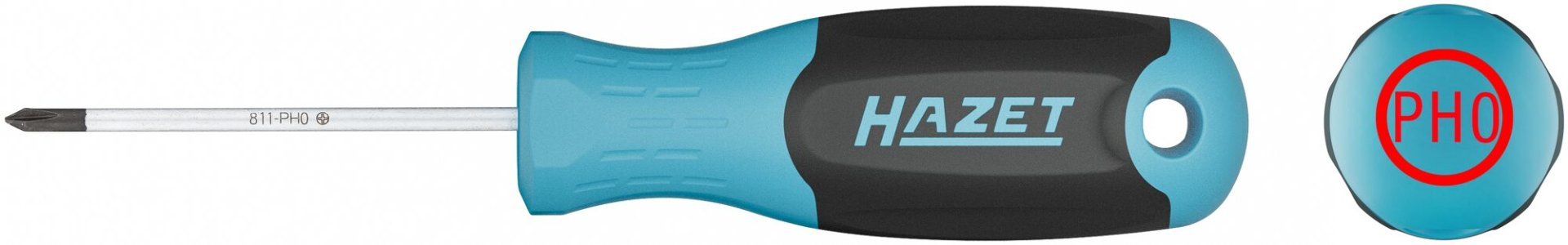 HAZET Schraubendreher 811-PH0 ∙ Kreuzschlitz Profil PH ∙ SW PH0 Produktbild img10 L