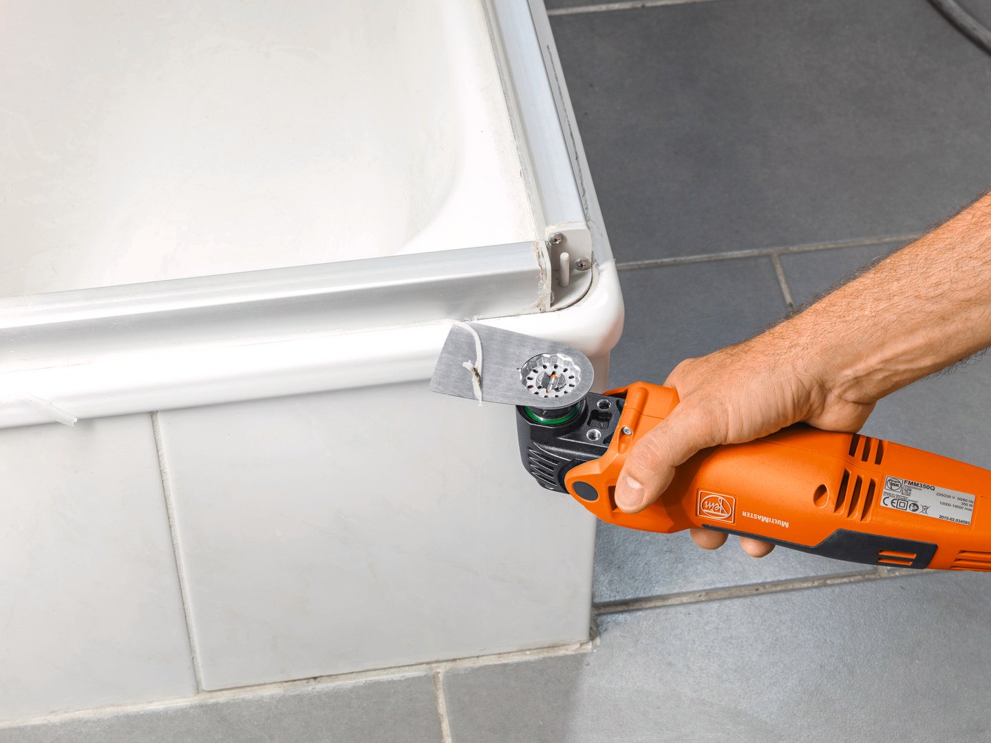 Fein Flexibler Spachtel, Aufnahme Starlock Produktbild img2 L