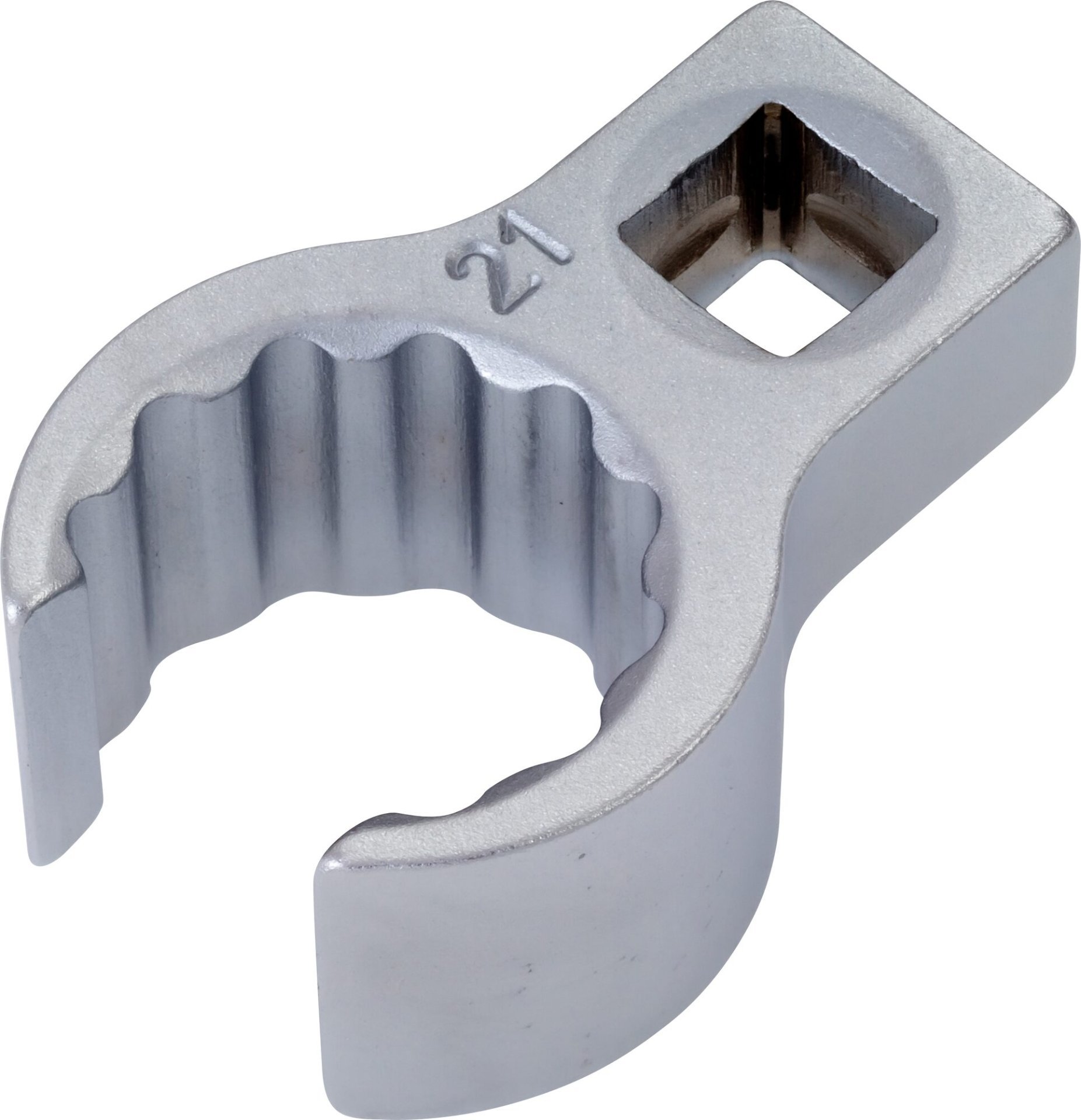 HAZET Ringschlüssel ∙ offen 848Z-22 ∙ 3/8 Zoll (10 mm) Vierkant hohl ∙ Außen Doppelsechskant Profil ∙ SW 22 mm ∙ Innenvierkant 10 = <sup>3</sup>⁄<sub>8</sub>″ Produktbild img1 L