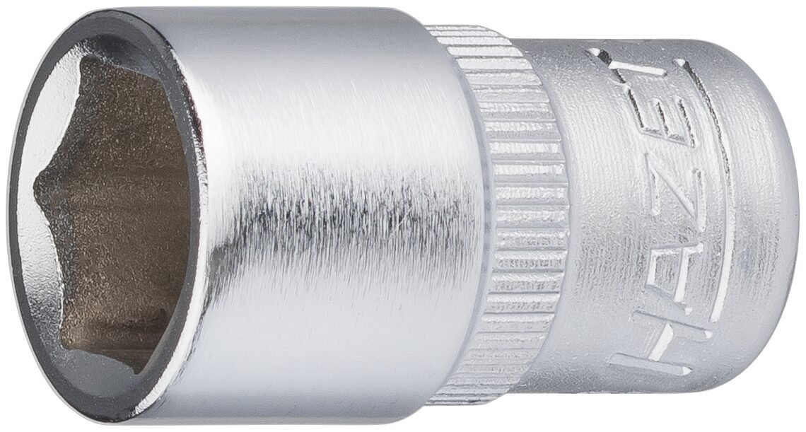HAZET Steckschlüsseleinsatz 850-10 ∙ 1/4 Zoll (6,3 mm) Vierkant hohl ∙ Außen Sechskant-Tractionsprofil ∙ SW 10 mm Produktbild img1 L