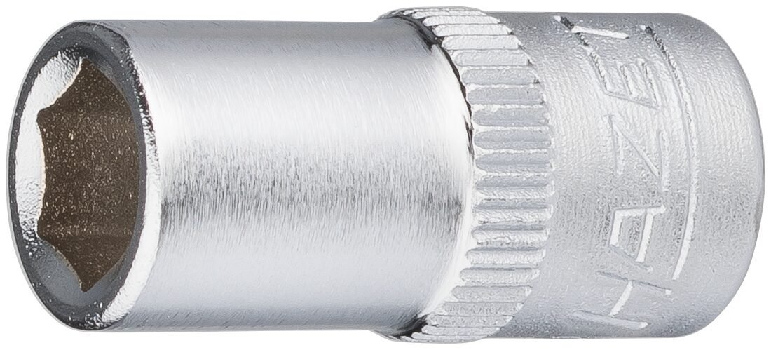 HAZET Steckschlüsseleinsatz 850-7 ∙ 1/4 Zoll (6,3 mm) Vierkant hohl ∙ Außen Sechskant-Tractionsprofil ∙ SW 7 mm Produktbild img1 L