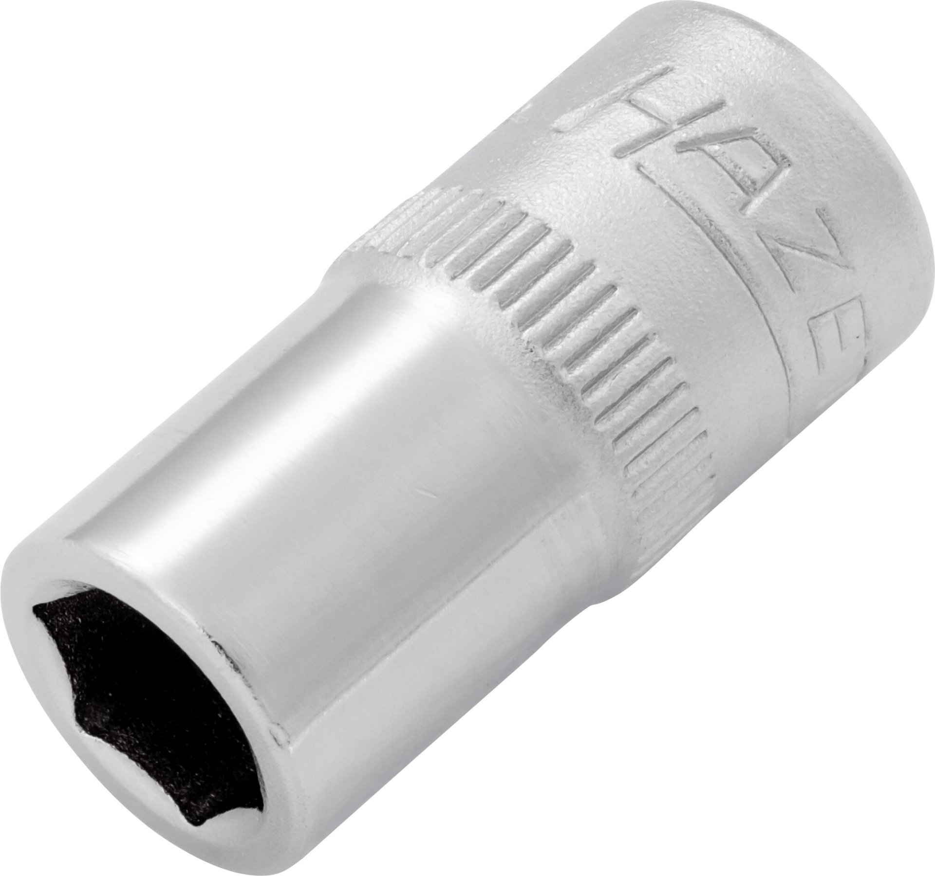 HAZET Steckschlüsseleinsatz 850-7 ∙ 1/4 Zoll (6,3 mm) Vierkant hohl ∙ Außen Sechskant-Tractionsprofil ∙ SW 7 mm Produktbild img2 L