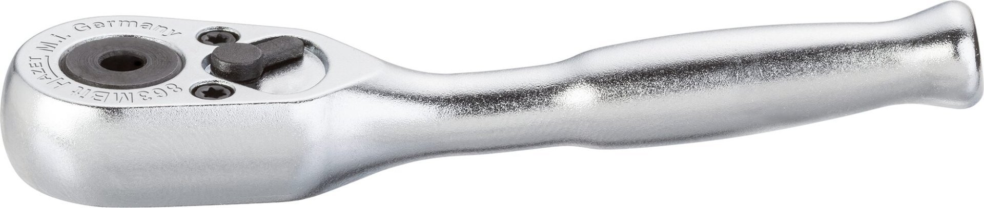 HAZET Umschaltknarre ∙ Vollstahl ∙ für Bits 863MBIT ∙ 1/4 Zoll (6,3 mm) Sechskant hohl ∙ Länge: 89 mm Produktbild img1 L