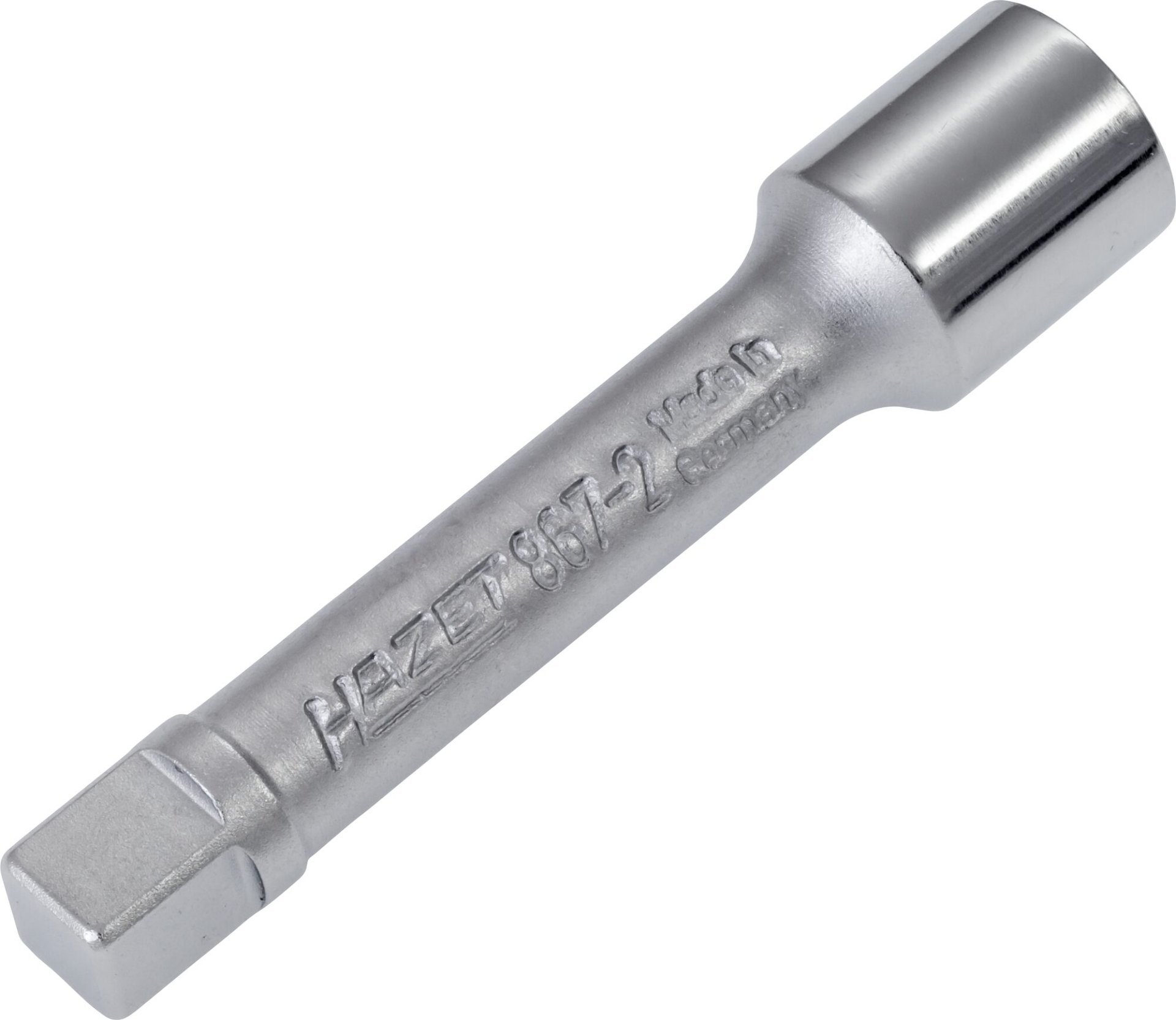 HAZET Verlängerung 867-2 ∙ 1/4 Zoll (6,3 mm) Vierkant hohl ∙ 1/4 Zoll (6,3 mm) Vierkant massiv ∙ Länge: 55 mm Produktbild img2 L