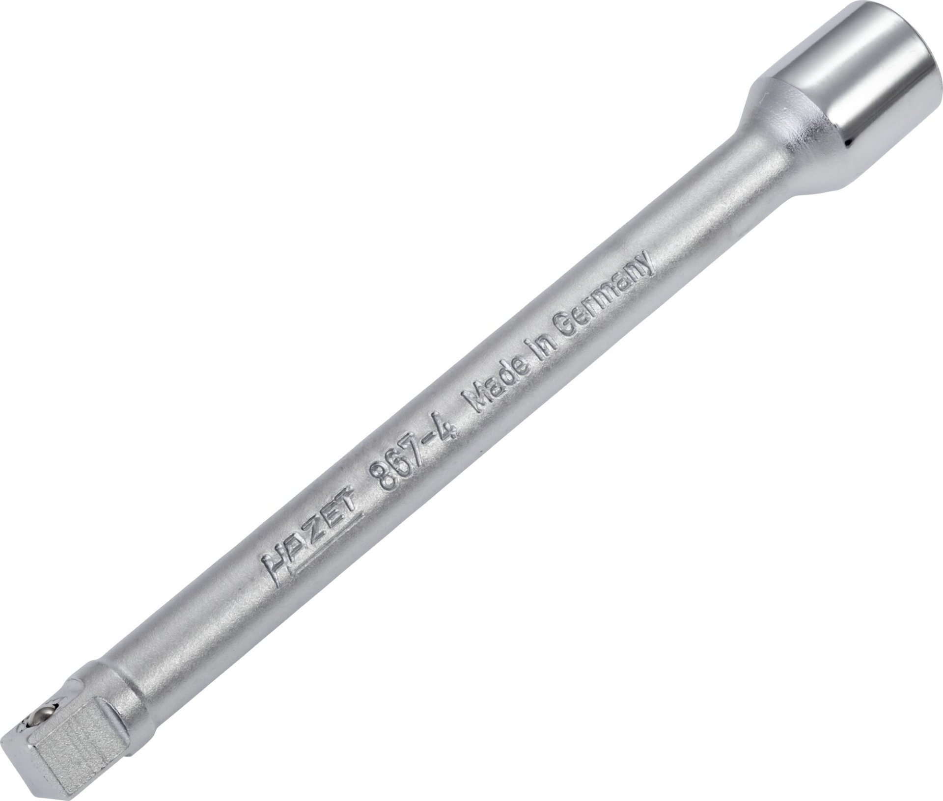 HAZET Verlängerung 867-4 ∙ 1/4 Zoll (6,3 mm) Vierkant hohl ∙ 1/4 Zoll (6,3 mm) Vierkant massiv ∙ Länge: 101,5 mm Produktbild img2 L