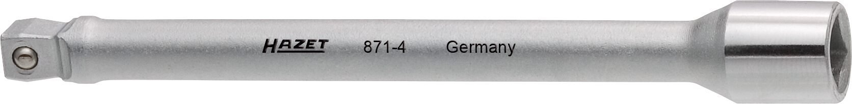HAZET Verlängerung ∙ schwenkbar 871-4 ∙ 1/4 Zoll (6,3 mm) Vierkant hohl ∙ 1/4 Zoll (6,3 mm) Vierkant massiv ∙ Länge: 101,5 mm Produktbild img1 L