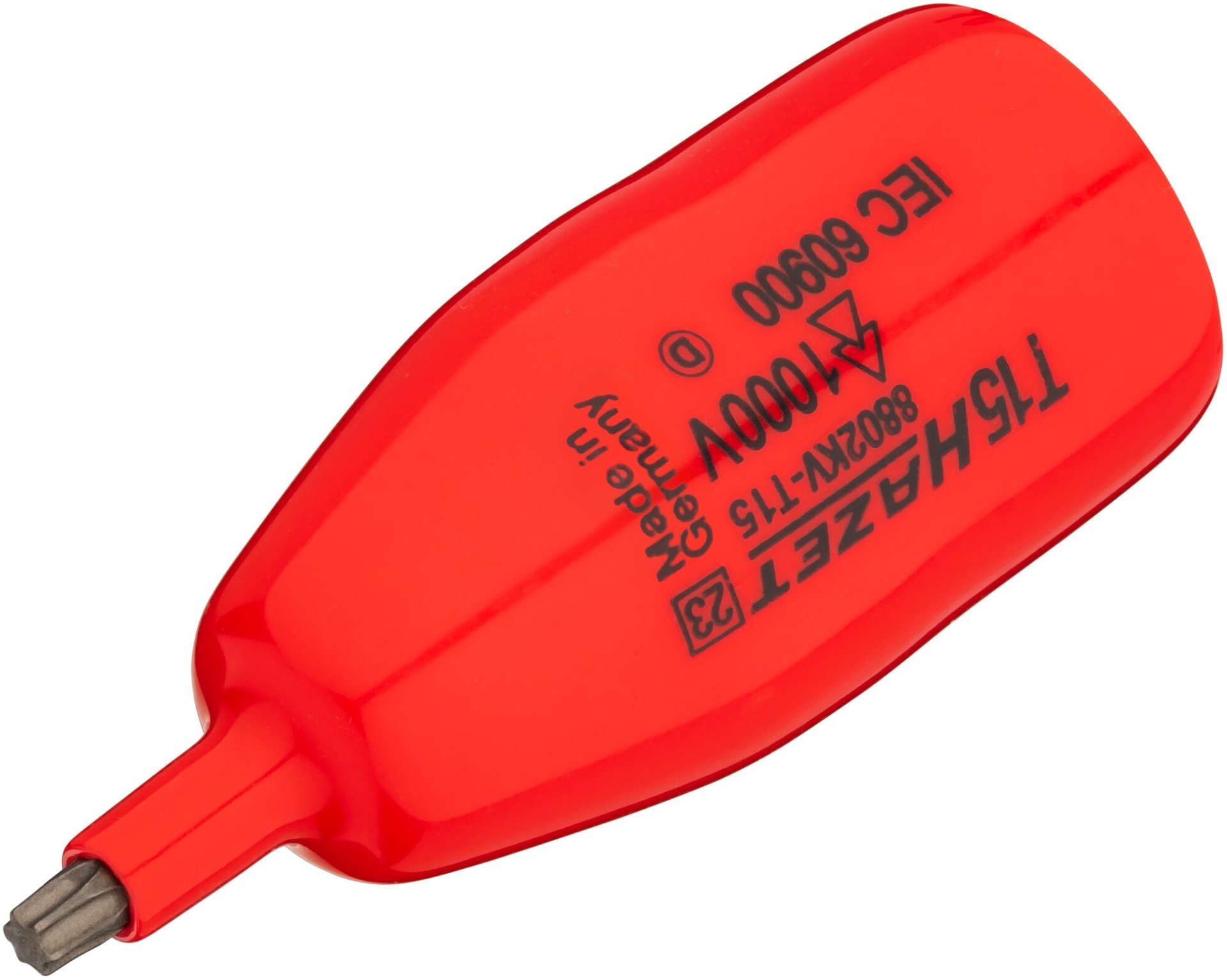 HAZET Schraubendreher-Steckschlüsseleinsatz ∙ schutzisoliert 8802KV-T15 ∙ 3/8 Zoll (10 mm) Vierkant hohl ∙ Innen TORX® Profil ∙ SW T15 Produktbild img1 L