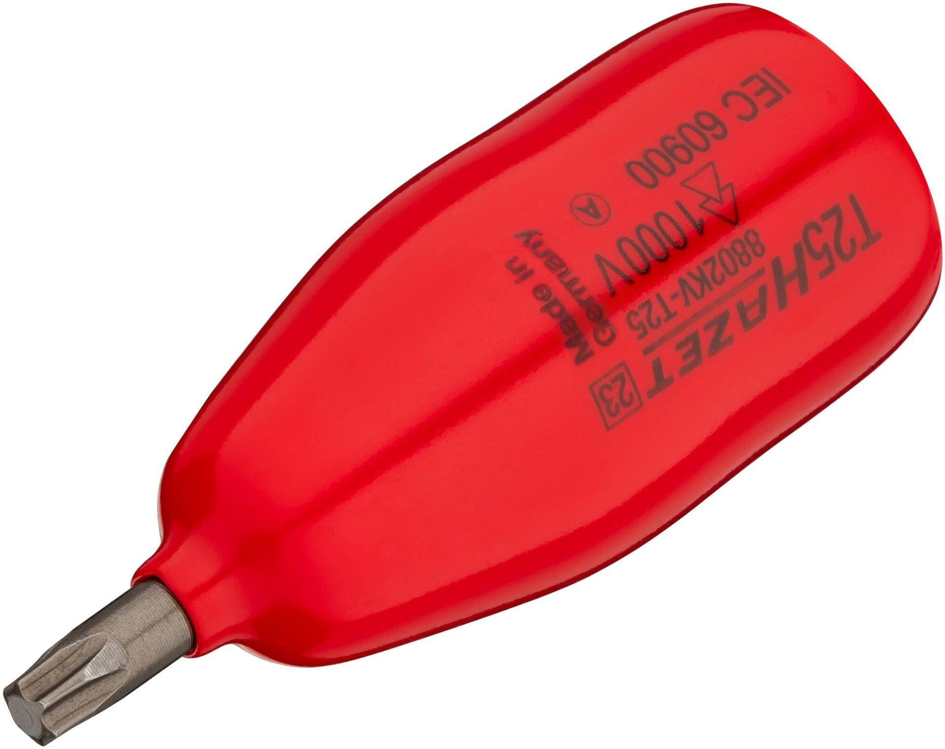HAZET Schraubendreher-Steckschlüsseleinsatz ∙ schutzisoliert 8802KV-T25 ∙ 3/8 Zoll (10 mm) Vierkant hohl ∙ Innen TORX® Profil ∙ SW T25 Produktbild img1 L