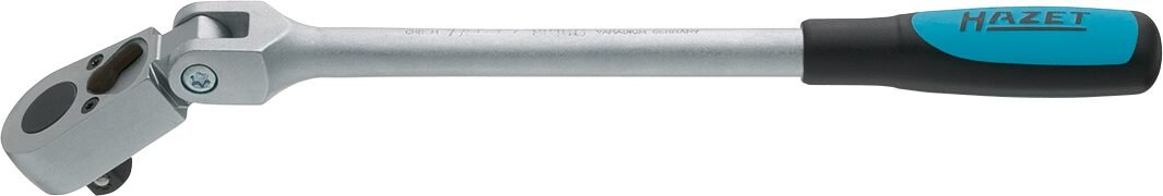 HAZET Umschaltknarre ∙ mit Gelenk 8816G ∙ 3/8 Zoll (10 mm) Vierkant massiv ∙ Länge: 276 mm Produktbild img1 L