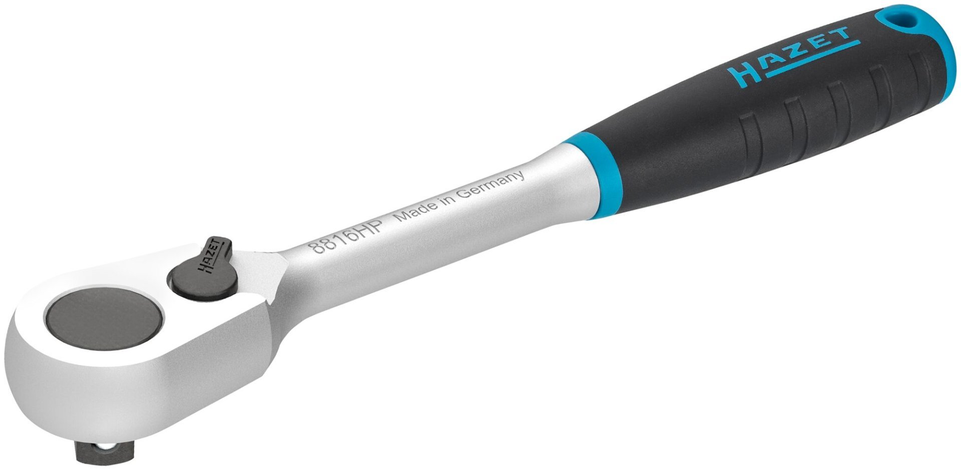 HAZET HiPer Feinzahn-Umschaltknarre 8816HP ∙ 3/8 Zoll (10 mm) Vierkant massiv ∙ Länge: 200 mm Produktbild img3 L
