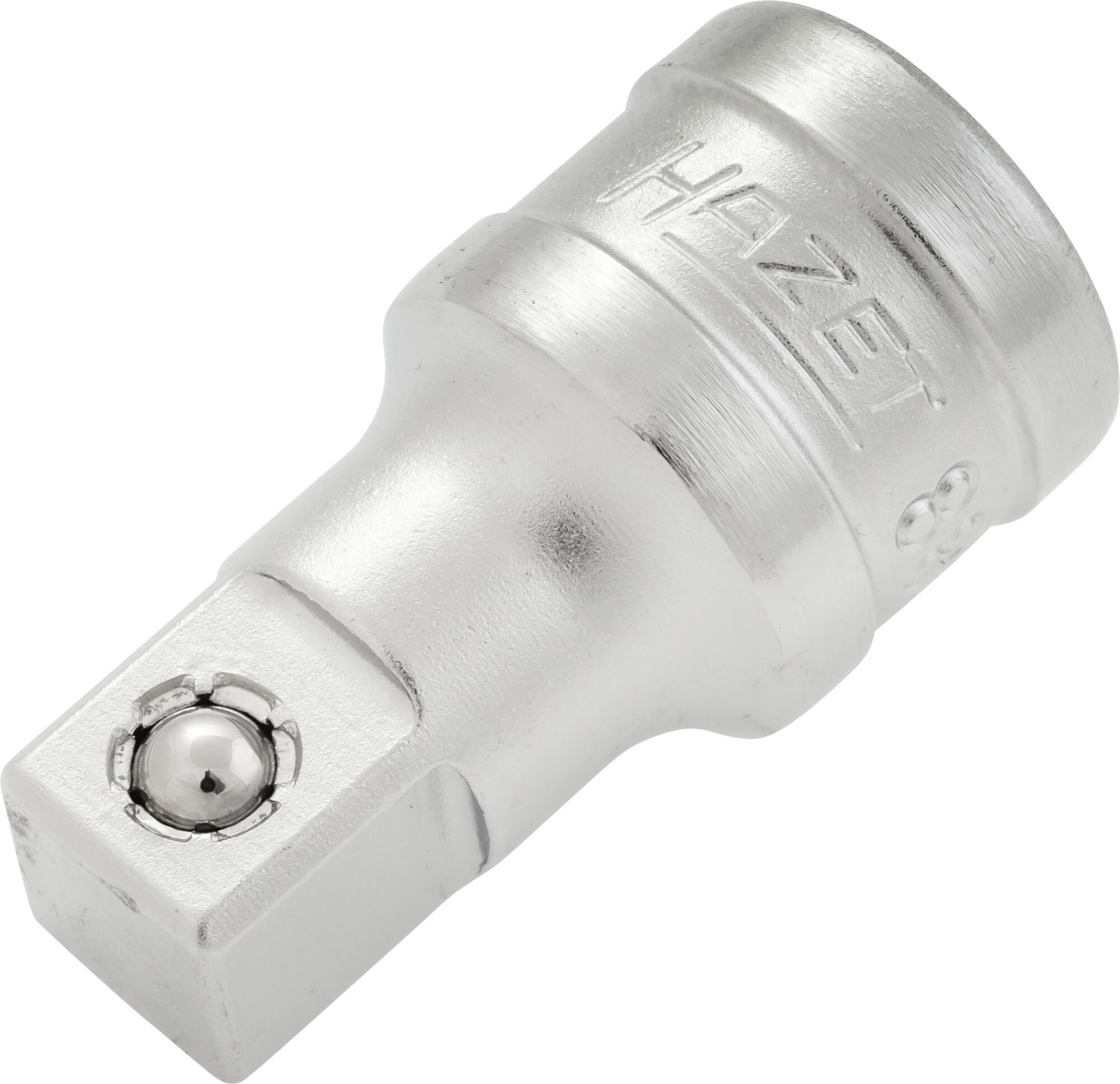 HAZET Verlängerung 8821-1 ∙ 3/8 Zoll (10 mm) Vierkant hohl ∙ 3/8 Zoll (10 mm) Vierkant massiv ∙ Länge: 36 mm Produktbild img1 L