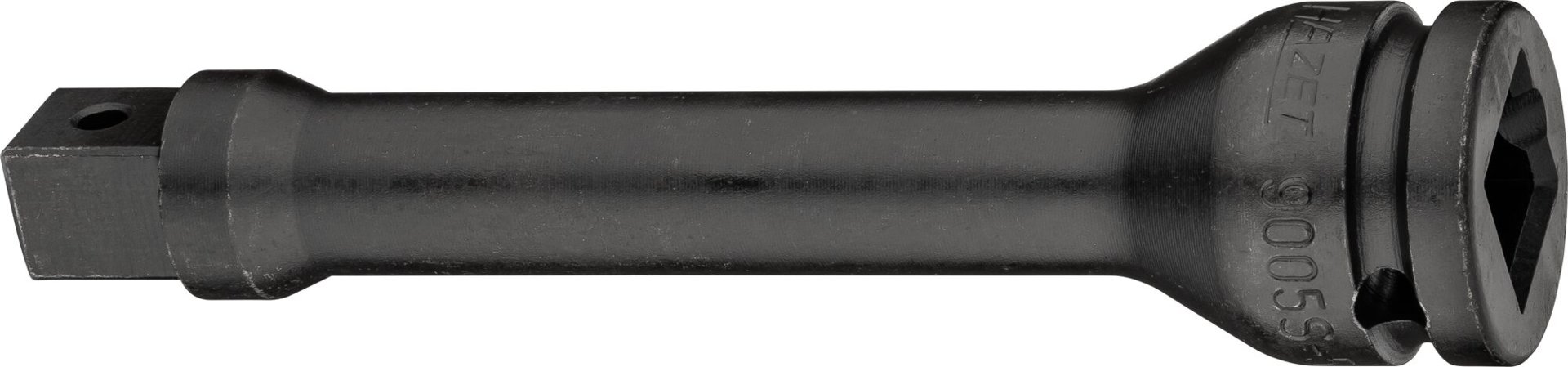 HAZET Schlag-, Maschinenschrauber Verlängerung 9005S-5 ∙ 1/2 Zoll (12,5 mm) Vierkant hohl ∙ 1/2 Zoll (12,5 mm) Vierkant massiv ∙ Länge: 130 mm Produktbild img1 L