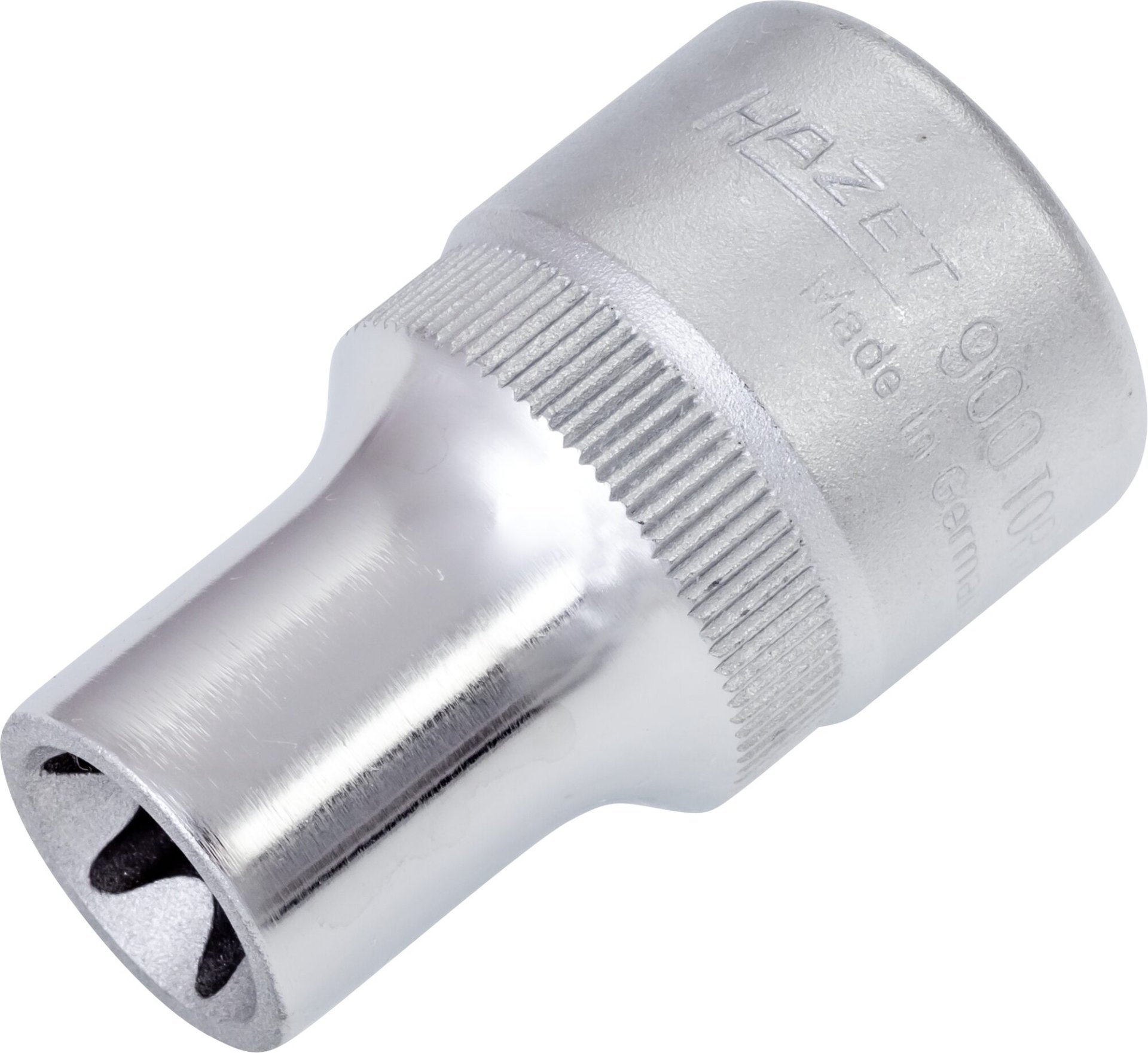 HAZET Steckschlüsseleinsatz 900-E12 ∙ 1/2 Zoll (12,5 mm) Vierkant hohl ∙ Außen TORX® Profil ∙ SW E12 Produktbild img1 L