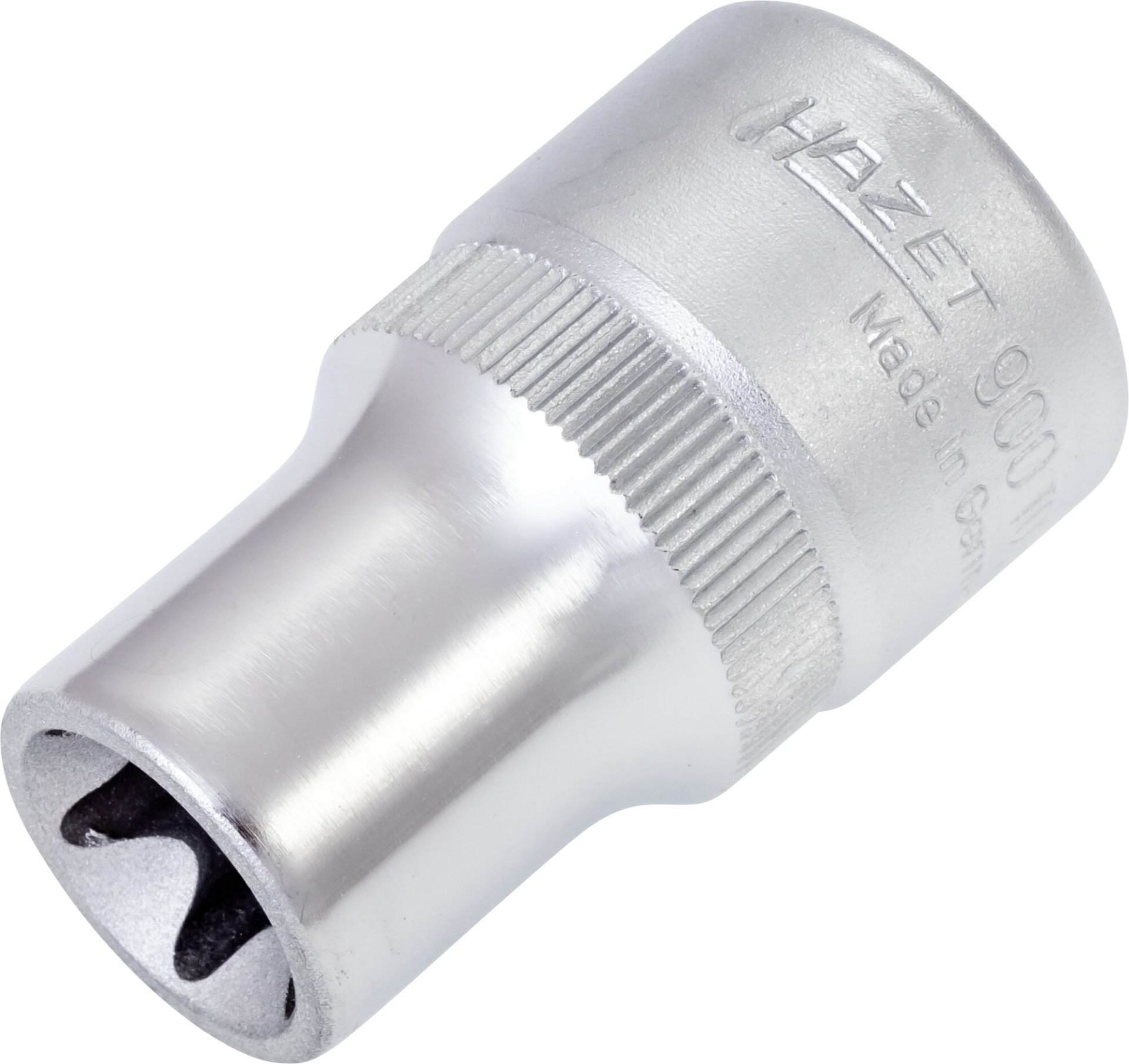 HAZET Steckschlüsseleinsatz 900-E14 ∙ 1/2 Zoll (12,5 mm) Vierkant hohl ∙ Außen TORX® Profil ∙ SW E14 Produktbild img1 L