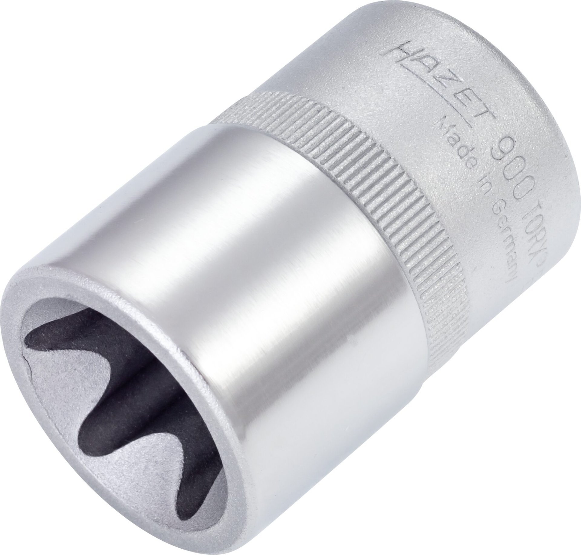 HAZET Steckschlüsseleinsatz 900-E24 ∙ 1/2 Zoll (12,5 mm) Vierkant hohl ∙ Außen TORX® Profil ∙ SW E24 Produktbild img1 L