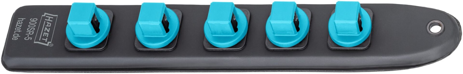 HAZET SmartRail ∙ Flexible Kunststoff-Steckleiste 900SR-5 ∙ 1/2 Zoll (12,5 mm) Vierkant hohl ∙ L x B x H: 245 mm x 37,4 mm x 29,2 mm Produktbild img3 L
