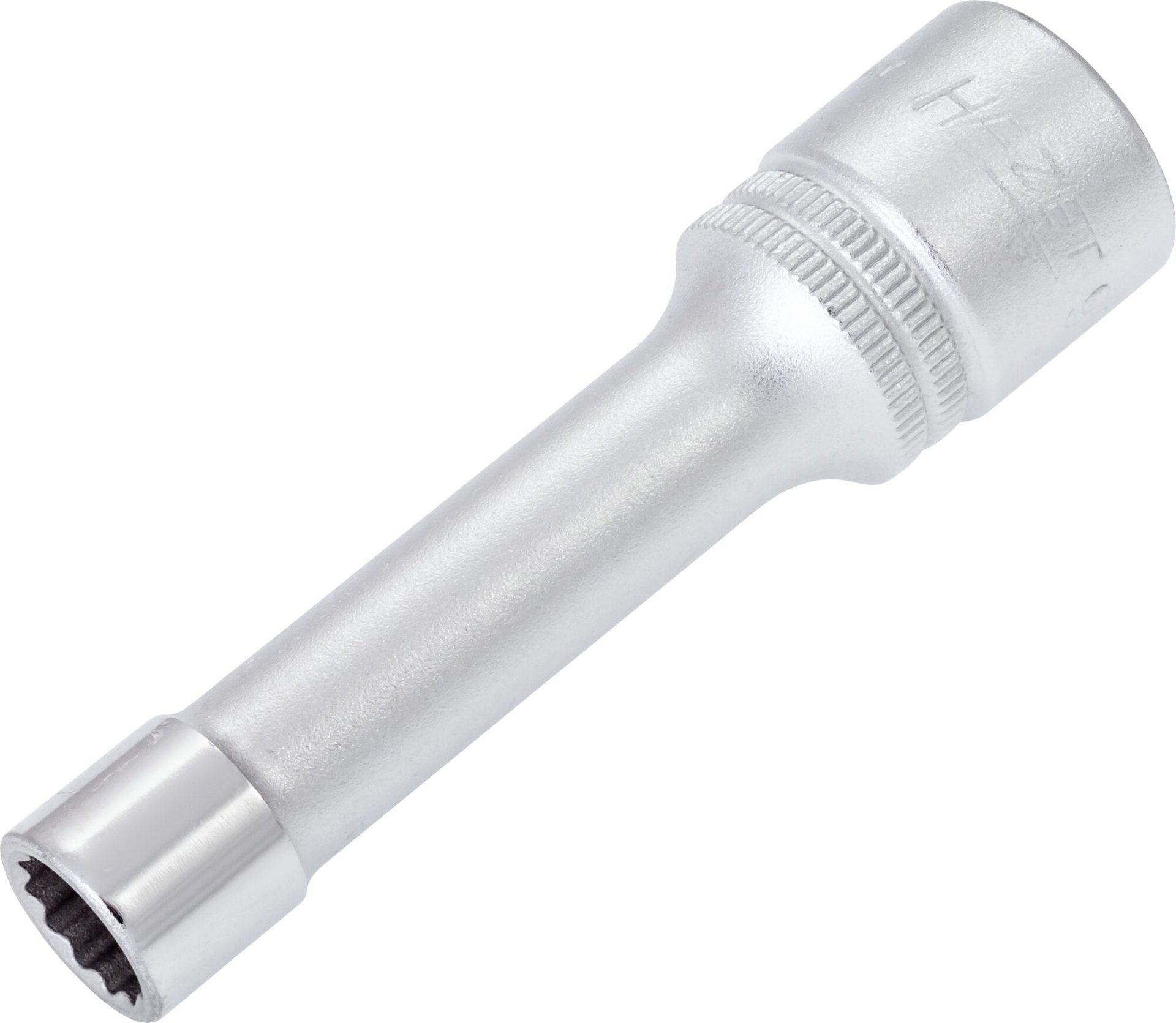 HAZET Steckschlüsseleinsatz 900TZ-10 ∙ 1/2 Zoll (12,5 mm) Vierkant hohl ∙ Außen Doppelsechskant-Tractionsprofil ∙ SW 10 mm Produktbild img1 L