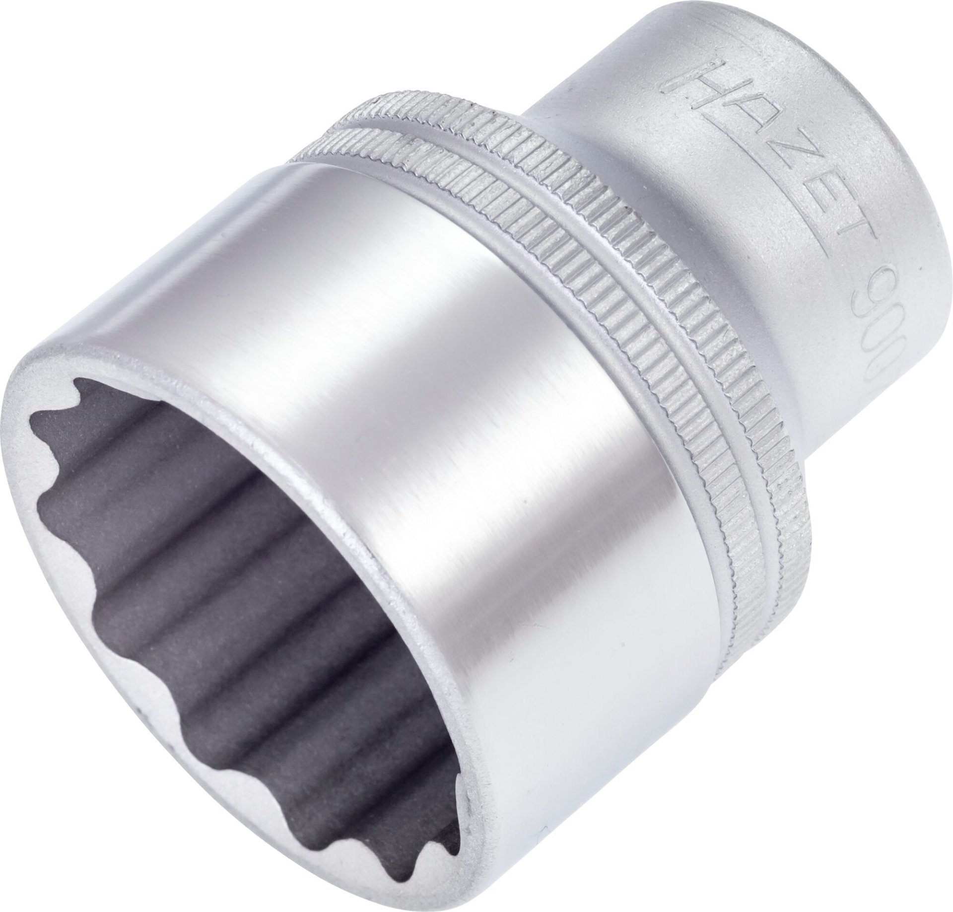 HAZET Steckschlüsseleinsatz 900Z-32 ∙ 1/2 Zoll (12,5 mm) Vierkant hohl ∙ Außen Doppelsechskant-Tractionsprofil ∙ SW 32 mm Produktbild img1 L