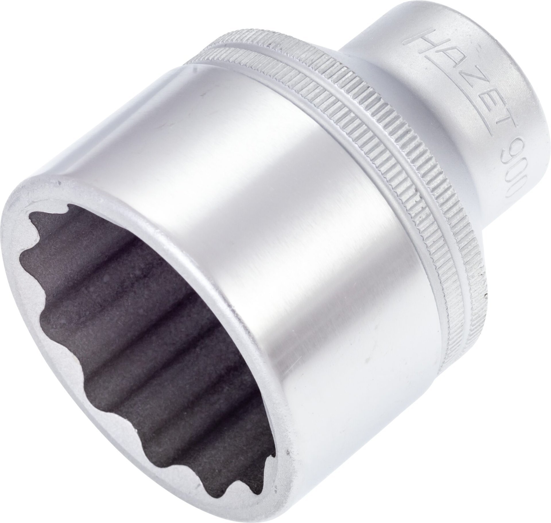 HAZET Steckschlüsseleinsatz 900Z-36 ∙ 1/2 Zoll (12,5 mm) Vierkant hohl ∙ Außen Doppelsechskant-Tractionsprofil ∙ SW 36 mm Produktbild img1 L