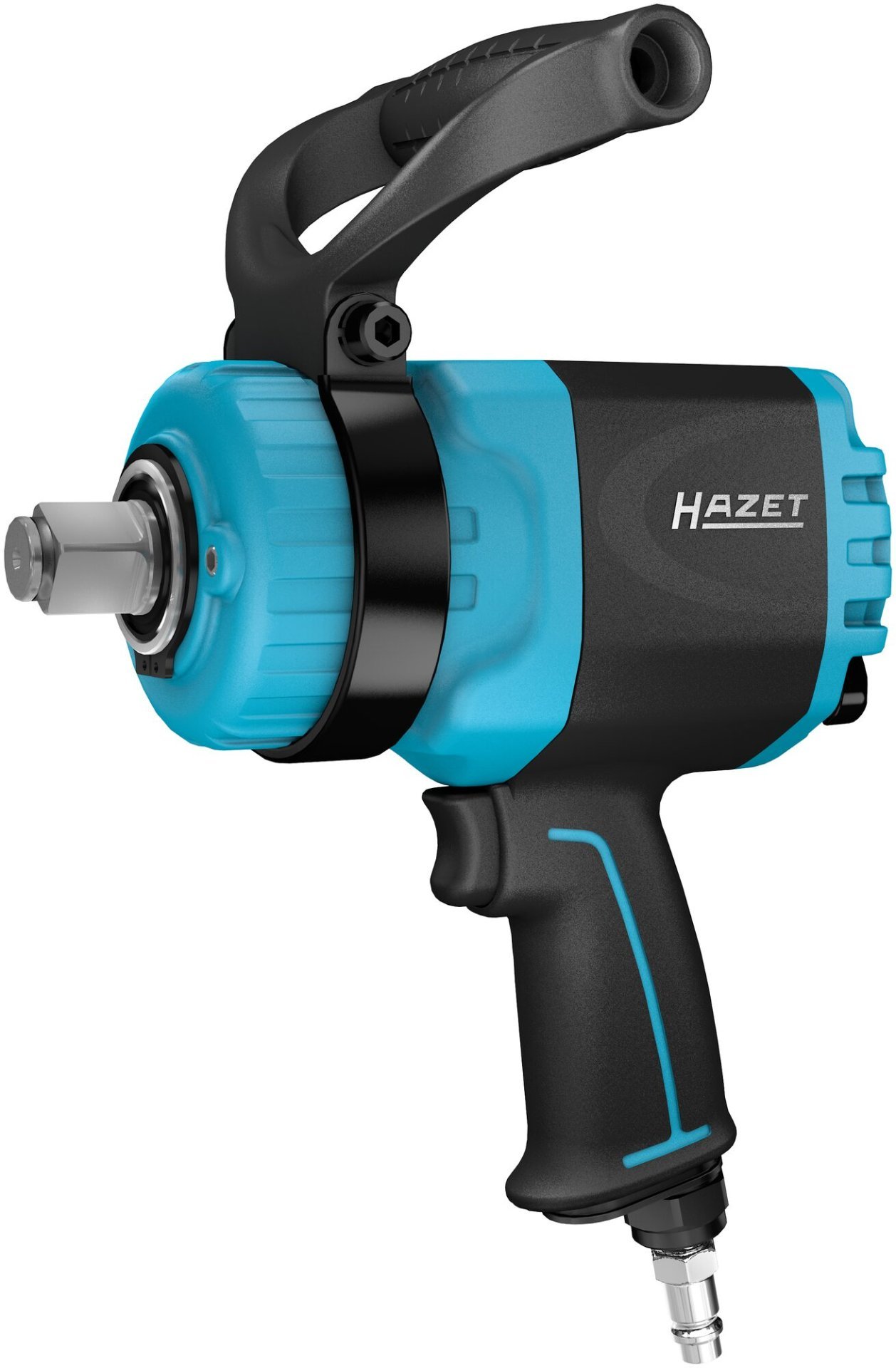 HAZET Twin Turbo Schlagschrauber 9013TT ∙ Lösemoment maximal [Nm]: 4100 Nm ∙ 3/4 Zoll (20 mm) Vierkant massiv ∙ Hochleistungs-Doppelhammer-Schlagwerk Produktbild img1 L