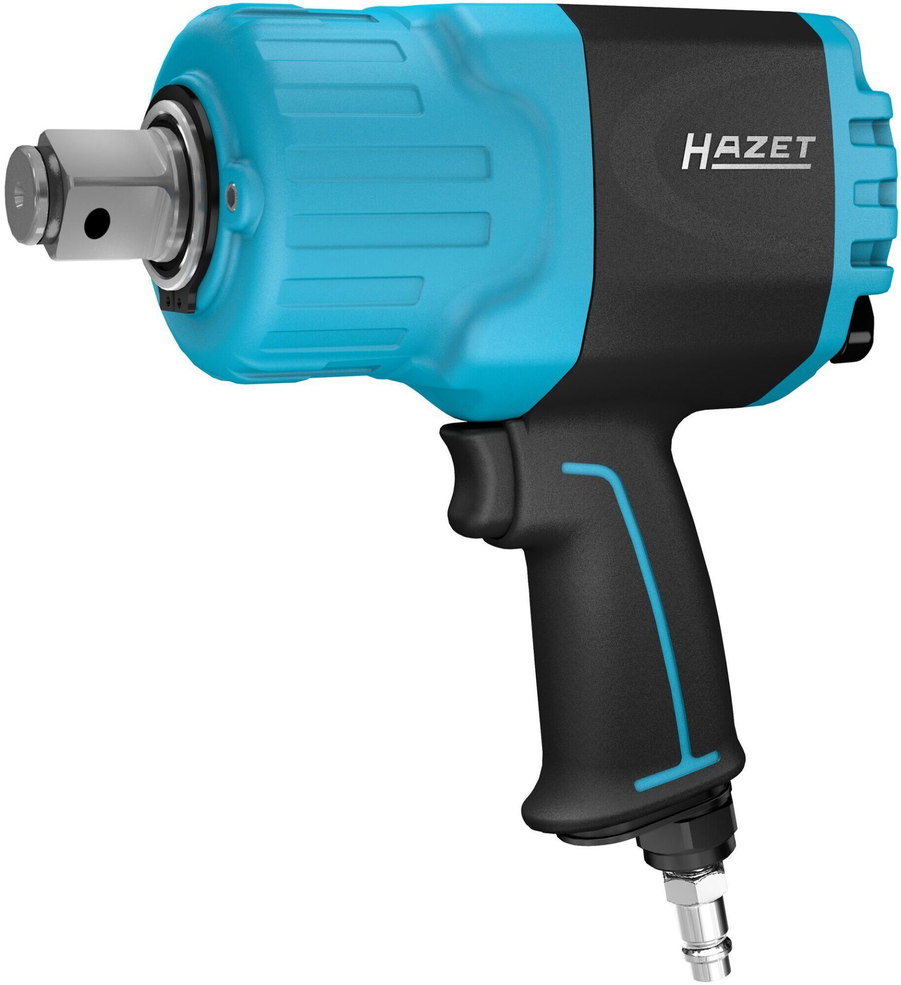 HAZET Twin Turbo Schlagschrauber 9014TT ∙ Lösemoment maximal [Nm]: 4100 Nm ∙ 1 Zoll (25 mm) Vierkant massiv ∙ Hochleistungs-Doppelhammer-Schlagwerk Produktbild img7 L