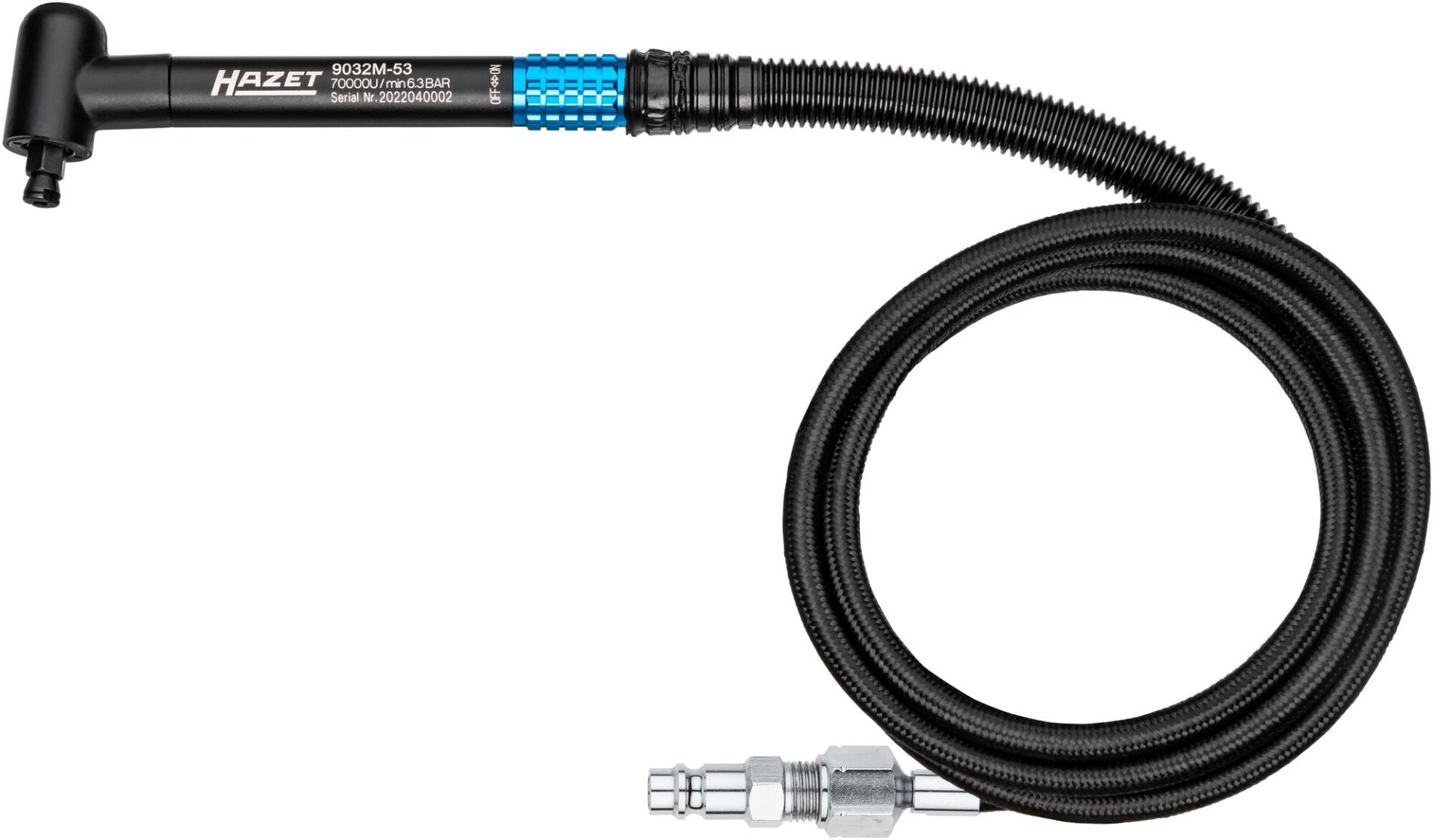 HAZET Mikro Stabschleifer ∙ abgewinkelt 9032M-53 ∙ 1,5 m Produktbild img1 L
