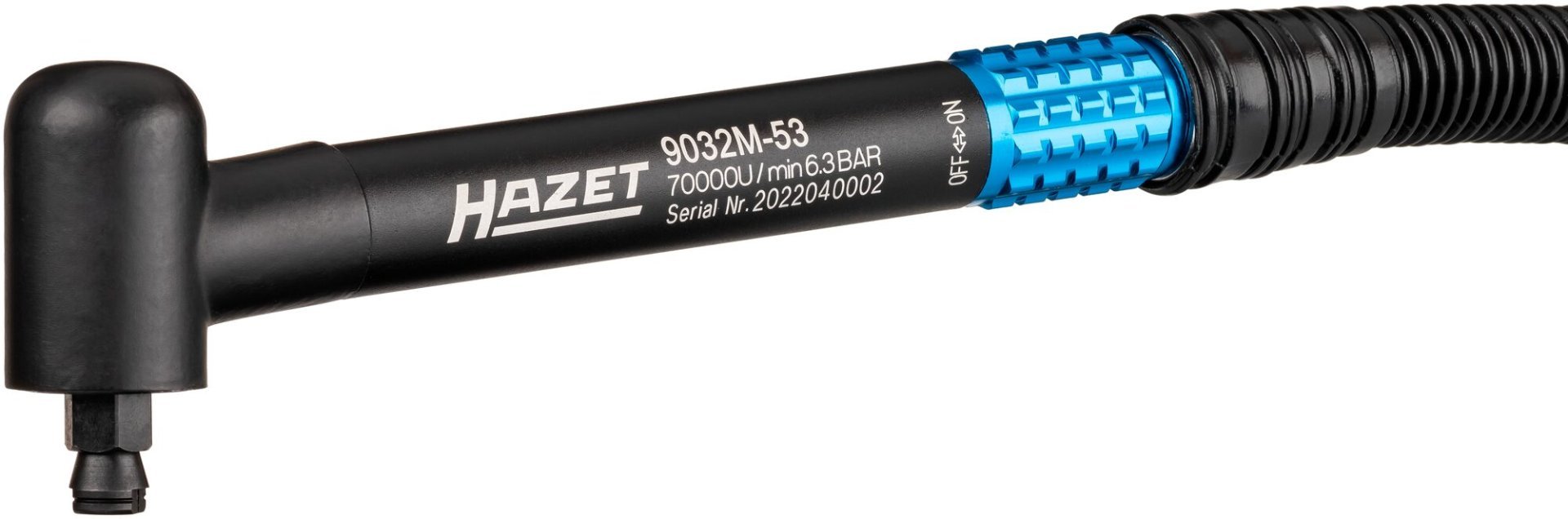 HAZET Mikro Stabschleifer ∙ abgewinkelt 9032M-53 ∙ 1,5 m Produktbild img7 L