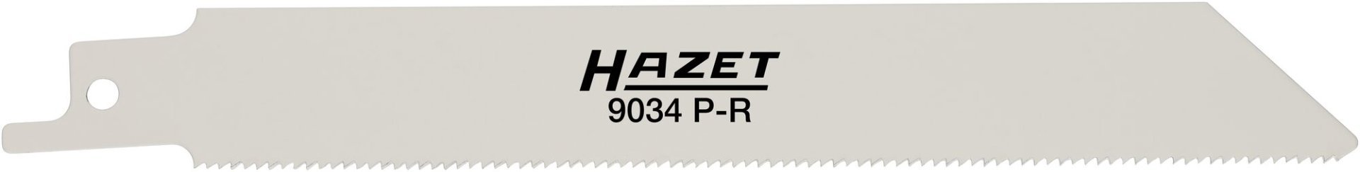 HAZET Reziprok-Stichsägeblätter∙ 18&nbsp;Zähne / Inch ∙ geschrägte ∙ gewellte Zahnung ∙ Gesamtlänge: 153&nbsp;mm 9034P-R/5 ∙ Länge: 153 mm Produktbild img2 L
