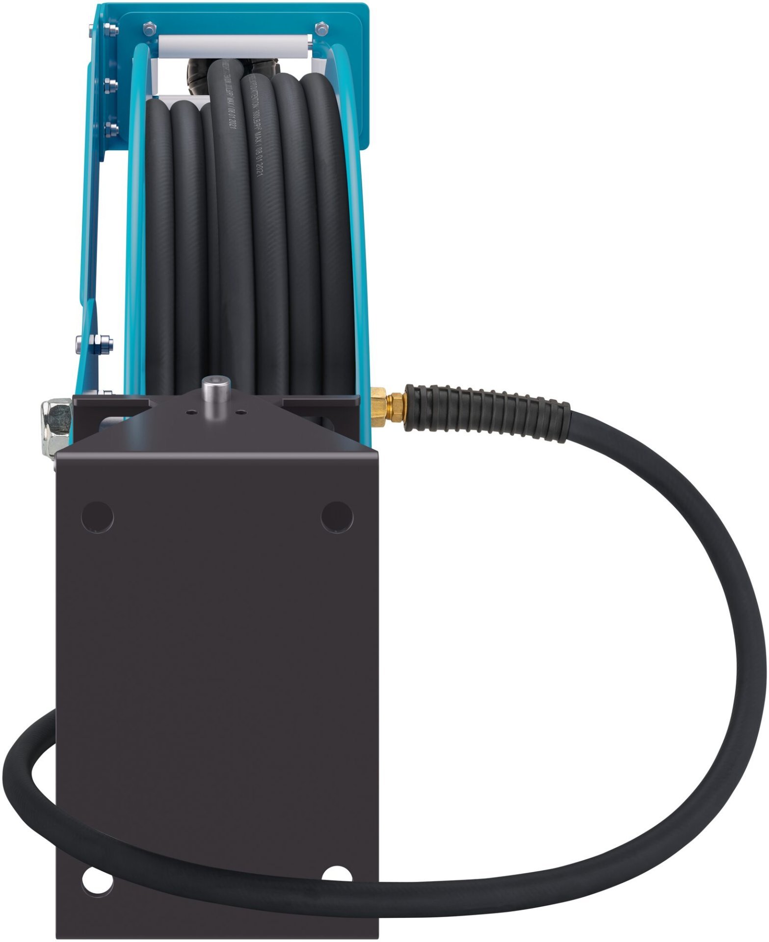 HAZET Schlauchaufroller ∙ offen ∙ 20 m ∙ 10 mm Innen-⌀ 9040OS-10 ∙ 20 m Produktbild img4 L