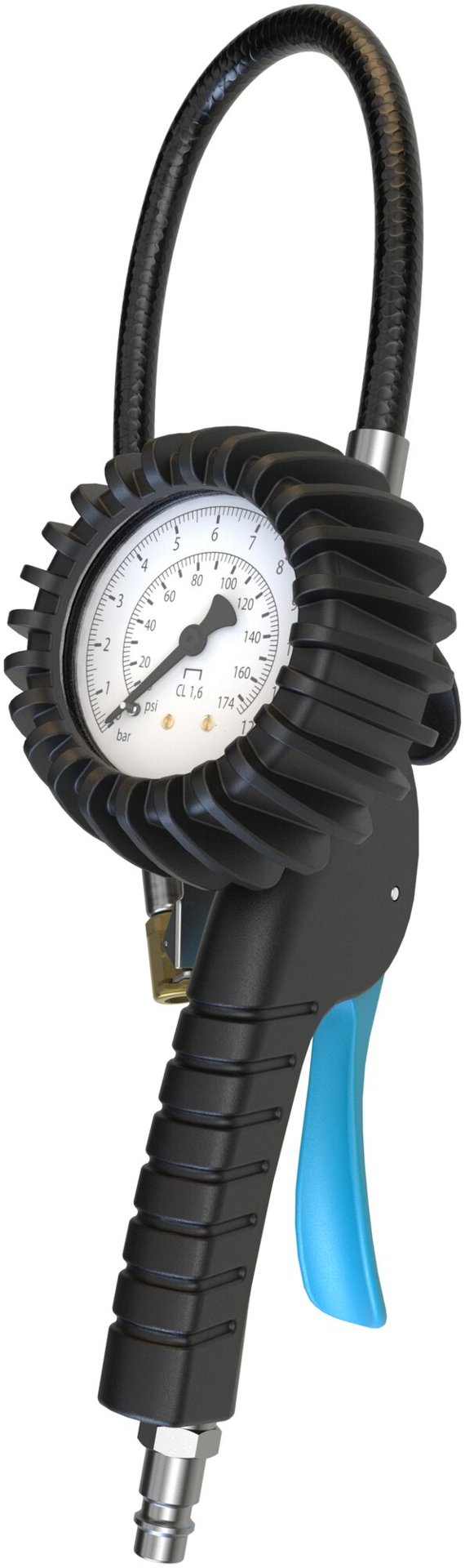 HAZET Reifenfüll-Messgerät 9041P-1 ∙ L x B x H: 189 mm x 120 mm x 89 mm Produktbild img1 L