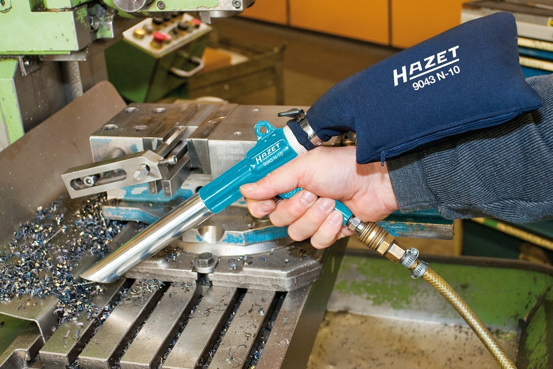HAZET Saug- / Blaspistole ∙ umschaltbar 9043N-10 ∙ Länge: 148 mm Produktbild img3 L