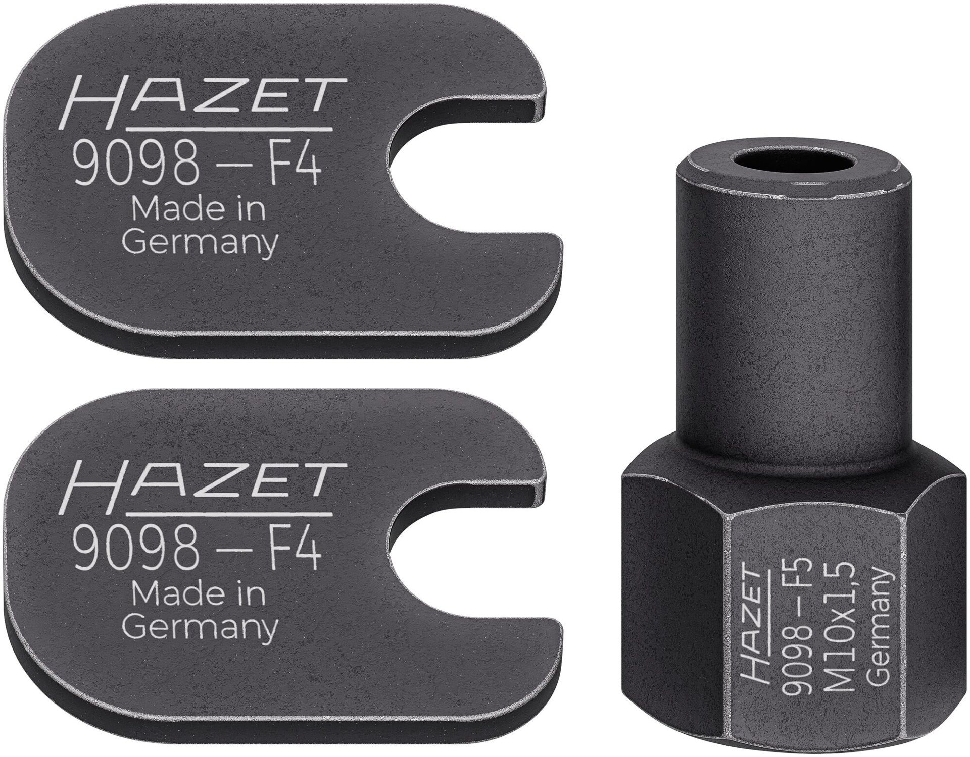 HAZET Adapter Satz für Klemmschraube an VW / AUDI Mehrlenkerachse 9098-F45/3 ∙ 3-teilig Produktbild img1 L
