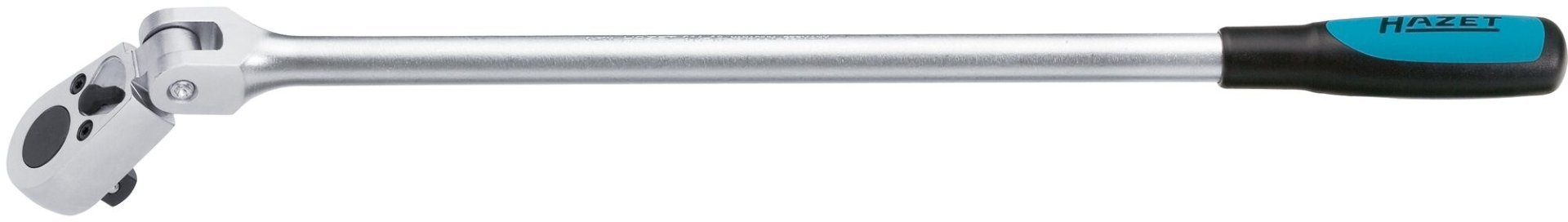 HAZET Umschaltknarre ∙ lang ∙ mit Gelenk 916GL ∙ 1/2 Zoll (12,5 mm) Vierkant massiv ∙ Länge: 511 mm Produktbild img1 L