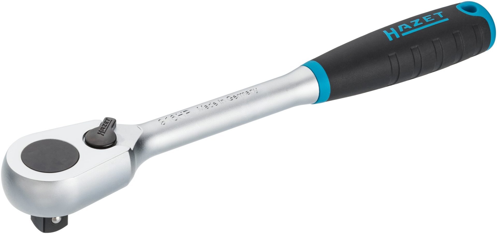 HAZET HiPer Feinzahn-Umschaltknarre 916HP ∙ 1/2 Zoll (12,5 mm) Vierkant massiv ∙ Länge: 275 mm Produktbild img2 L