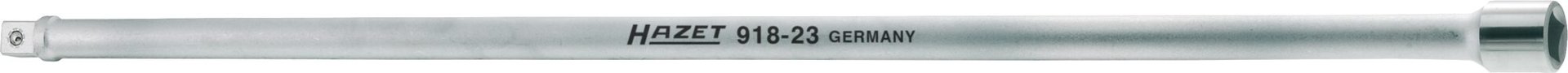 HAZET Verlängerung 918-23 ∙ 1/2 Zoll (12,5 mm) Vierkant hohl ∙ 1/2 Zoll (12,5 mm) Vierkant massiv ∙ Länge: 575 mm Produktbild img1 L